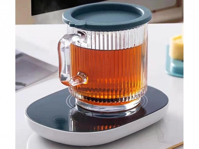 Scaldatazza elettrico per caffè e tè 16W, pannello LED impermeabile
