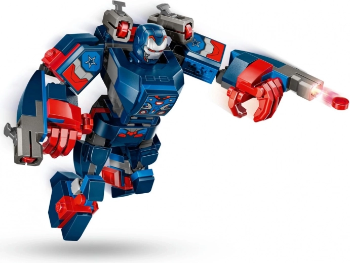 Giant action with the IRON PATRIOT mech
