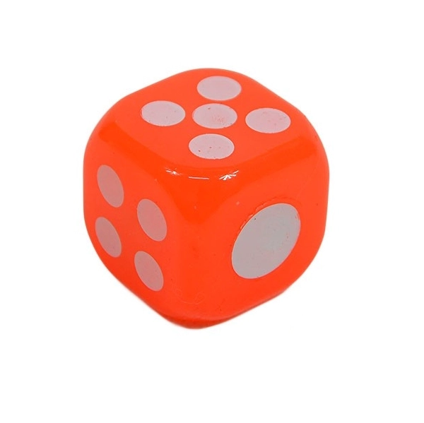 Glowing Silicone Cube 3 cm - 1pc