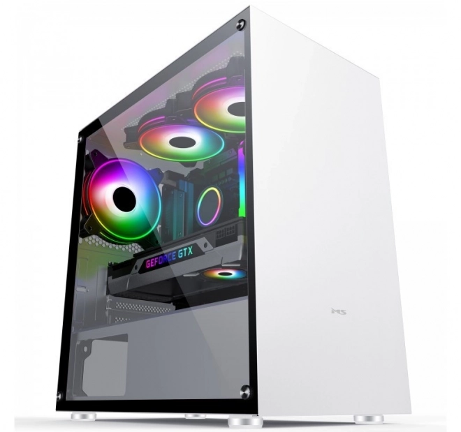 Pc gaming case Ms Fighter S301 white