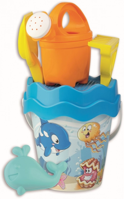 Androni sand set Happy Fish with watering can