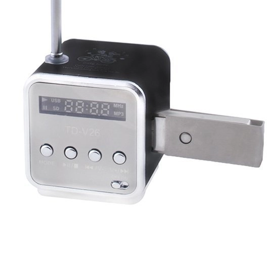 Tragbares Bluetooth-Lautsprecherradio mit LCD