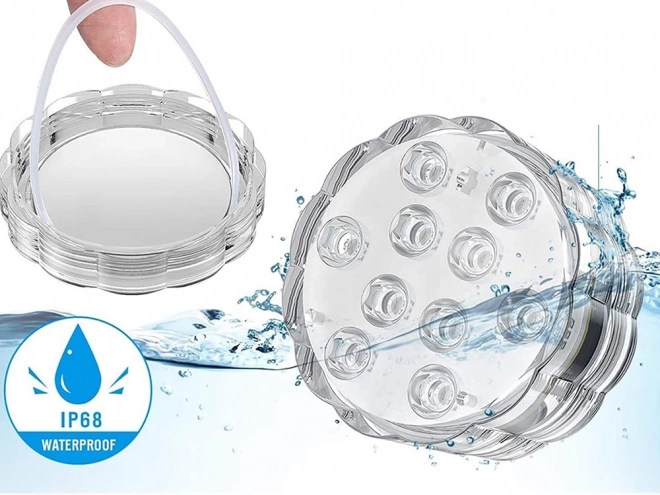 Underwater LED Light with Remote Control RGB