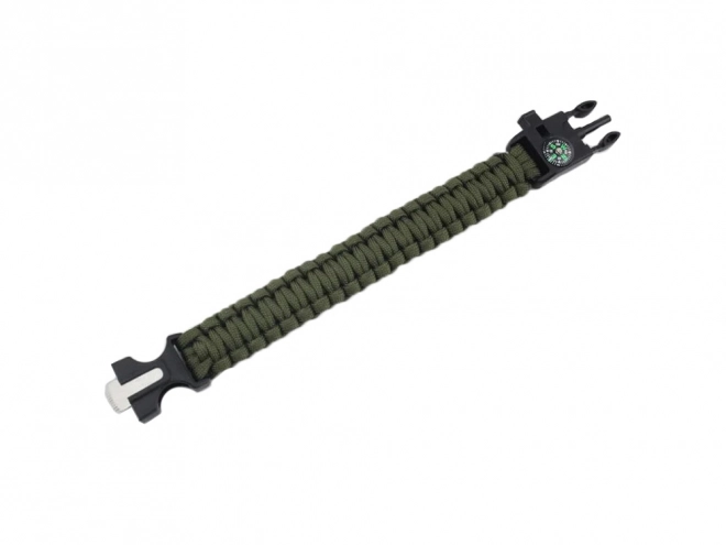 Bracciale di sopravvivenza Paracord con bussola
