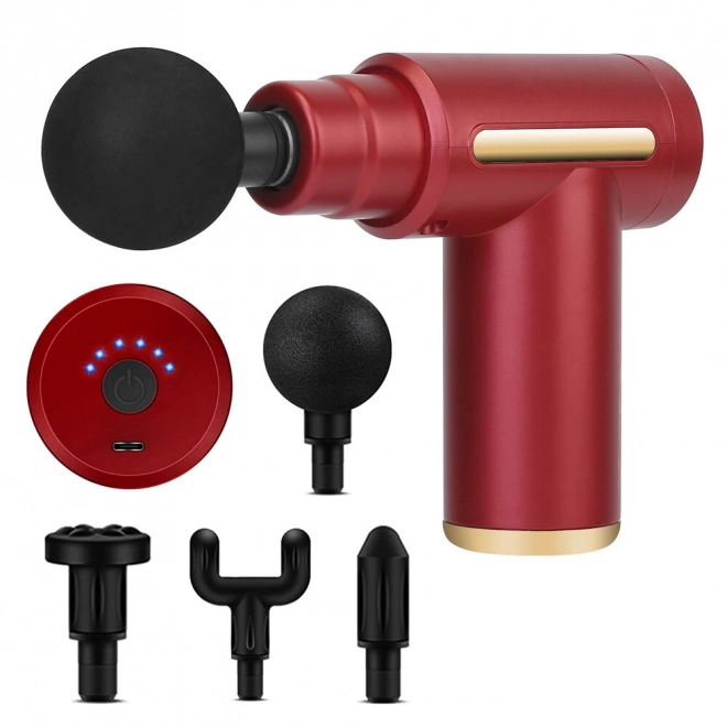 Pistolet de massage rouge
