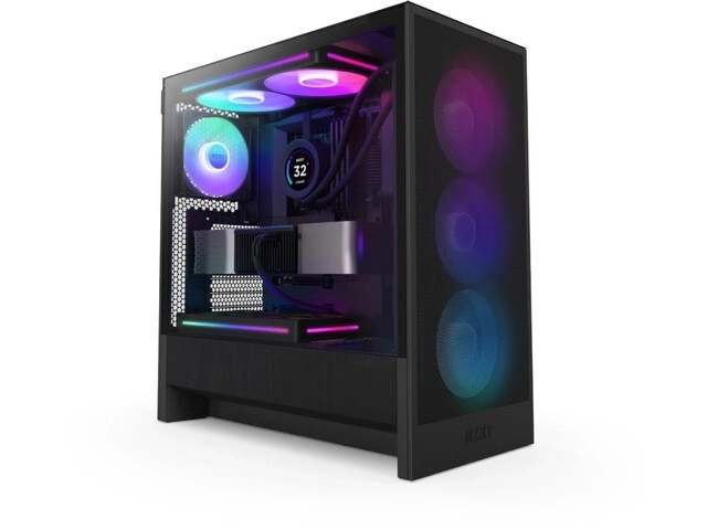Computer Case H5 FLOW RGB Mid Tower Black