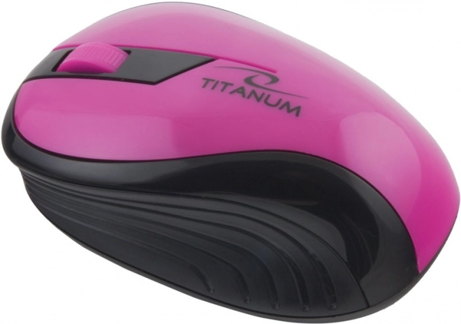 Wireless Optical Mouse Rainbow Pink