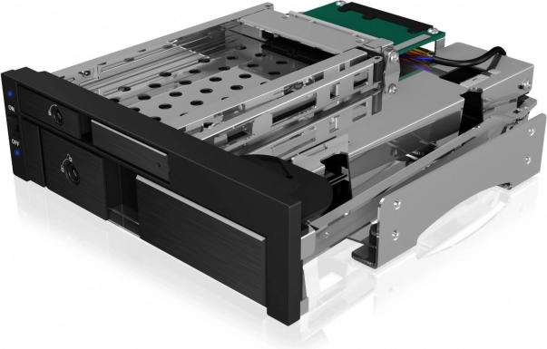 ICY BOX Telaio HDD per 1x 2,5" e 1x 3,5" SATA/SAS