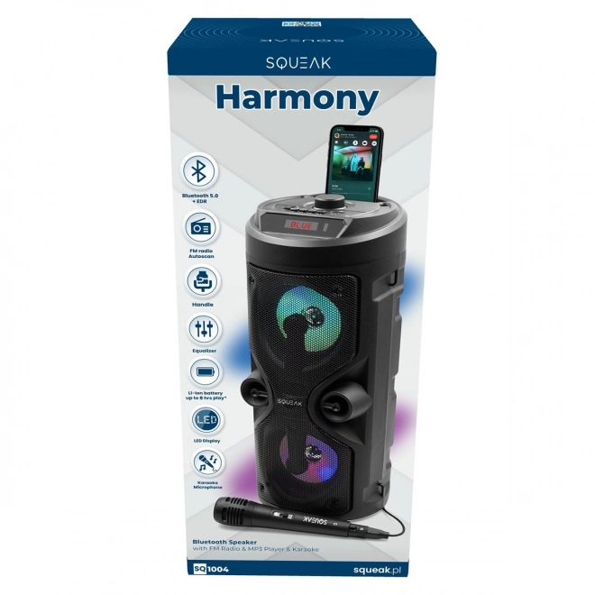 Bluetooth Speaker Harmony with Karaoke Function
