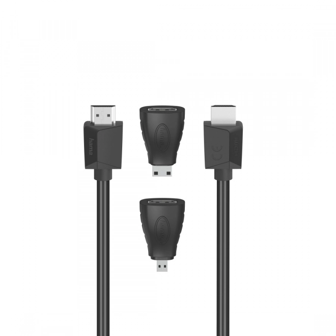 Hdmi Cable 4k Ultra HD with Mini/Micro Adapter