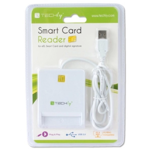 USB Smart Card Reader white