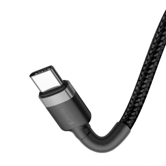 Cavo Baseus Cafule USB-C PD 2.0 QC 3.0 60W 1 m – Nero e grigio