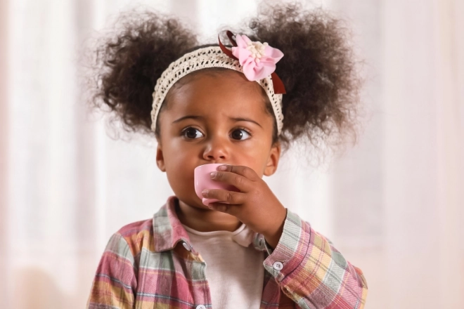Set da tè e caffè per bambini Viga su vassoio