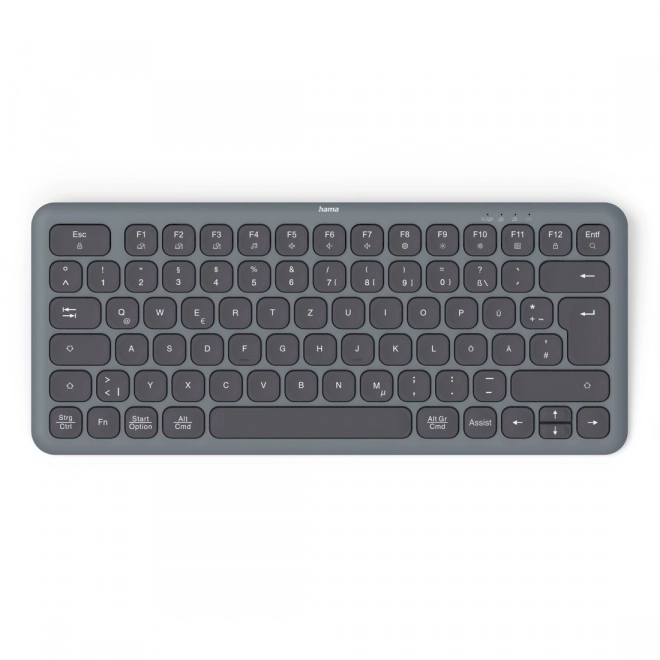 Wireless Keyboard and Mouse Set Hama WKM-500 Black-Grey