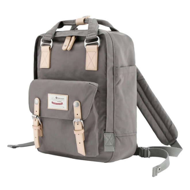 Elegant Gray Himawari Laptop Backpack