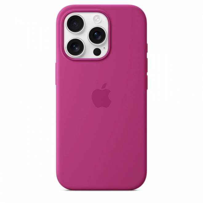 Silicone Case with MagSafe for iPhone 16 Pro - Vivid Pink