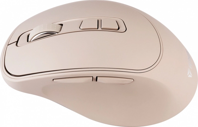 Mouse senza fili a batteria ricaricabile da 2,4 Ghz 6 pulsanti 2400DPI – Beige