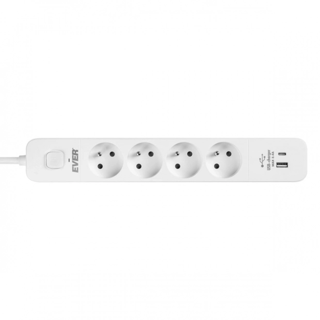 Přepěťová ochrana PROTECT 4PL 1A1C USB T/LZ12-PRO015/1000