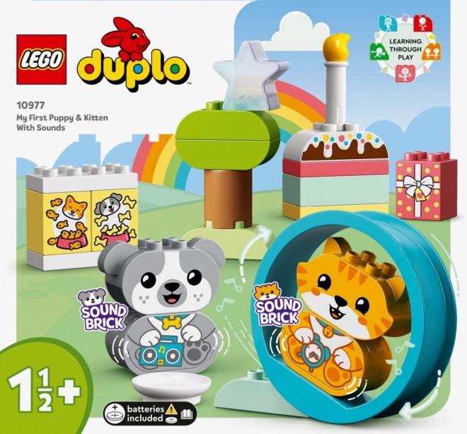 LEGO DUPLO Il mio primo cagnolino e gattino con suoni