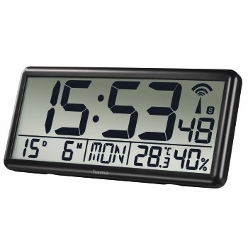 Wall Mounted DCF Jumbo Electronic Clock