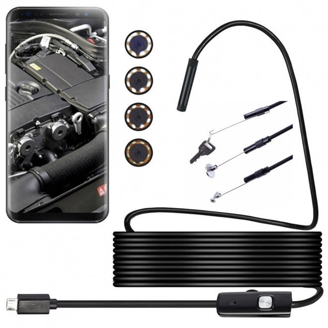 Android PC USB Inspection Endoscope Camera