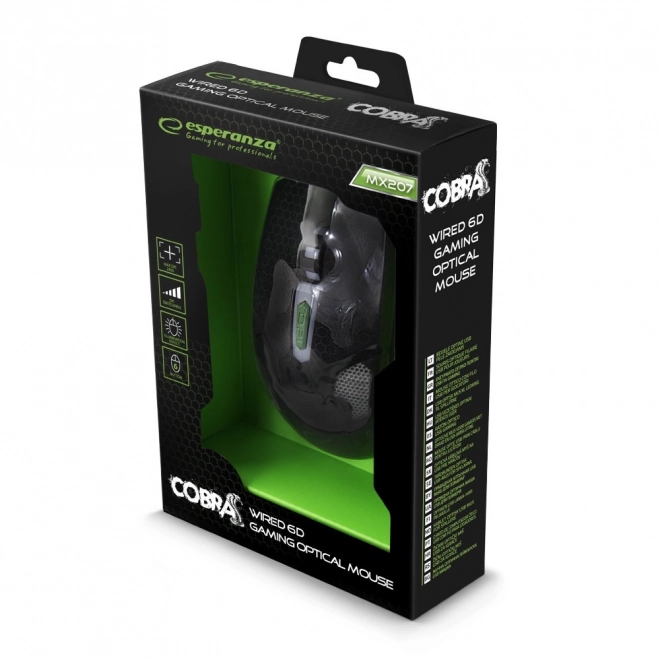Gaming Mouse Optical 6D USB Cobra