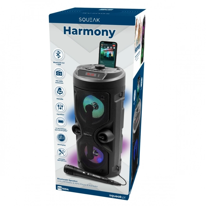 Bluetooth Speaker Harmony with Karaoke Function