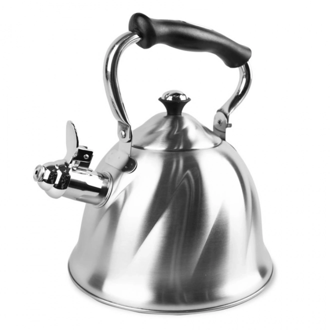 Stainless Steel Whistling Kettle 3L Retro Design
