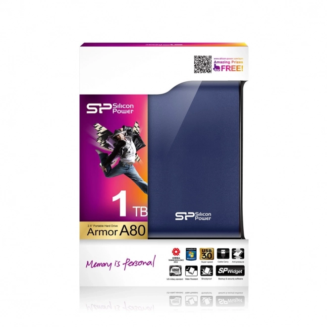 Armor A80 1TB Rugged External Hard Drive