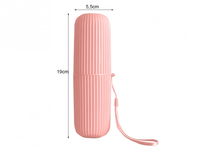 Travel Toothbrush and Toothpaste Case Organizer