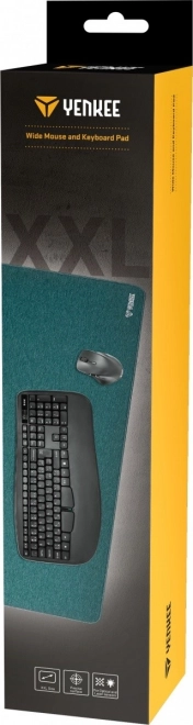 Tappetino Tastiera e Mouse XXL Verde