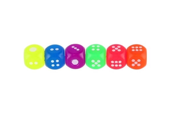 Glowing Silicone Cube 3 cm - 1pc