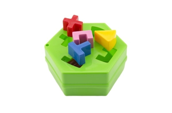 Gioco di incastro esagonale in plastica