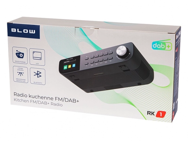 Portable Kitchen Radio FM/DAB+
