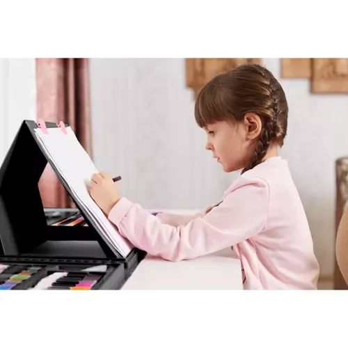 Set artistico da pittura con valigetta 208 pezzi Maaleo