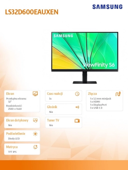ViewFinity S60D 32-inch WQHD Monitor