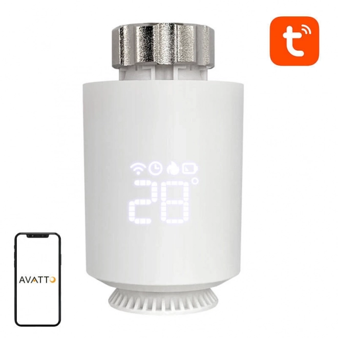 Smart Thermostatic Valve Avatto Zigbee 3.0 Tuya