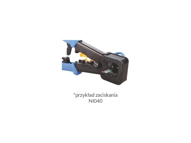 Through RJ45 Plug STP Cat.5e (100 pieces)