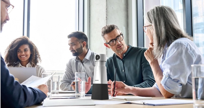 Philips Remote 4K Camera and Microphone HD Conference Solution