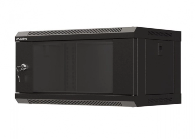 Wall-Mount 19 Inch 4U Rack Cabinet with Glass Door