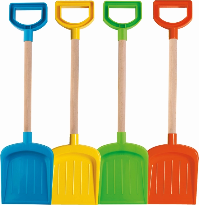 Androni Shovel with wooden handle and handle length 53 cm – Green