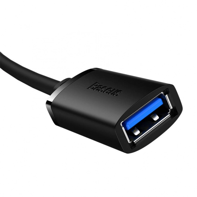 Prodlužovací kabel USB 3.0 Baseus samec - samice, řada AirJoy, 3 m (černý)