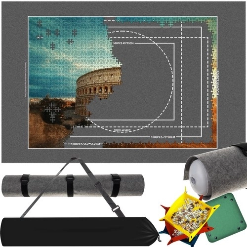 Puzzle Mat with Case and Pump