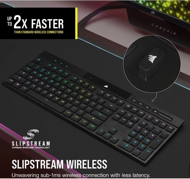Corsair Wireless Gaming Keyboard K100 RGB Air