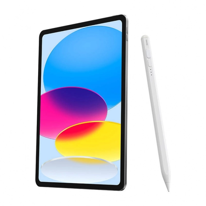 Stylus bianco Baseus con LED per scrittura fluida