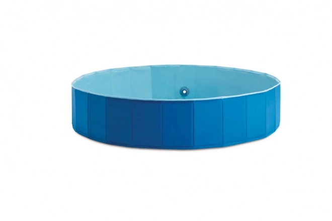 Foldable dog pool with mosaic