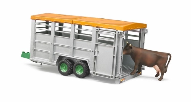 Opening rear gates for easy loading