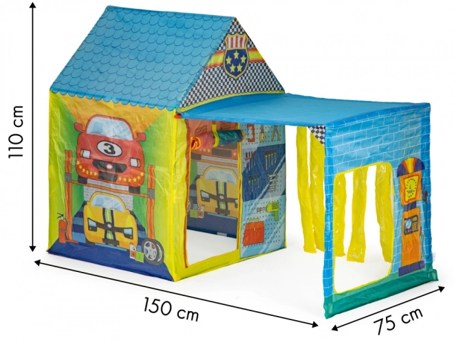 Pixino Kids Play Tent Auto Repair Shop