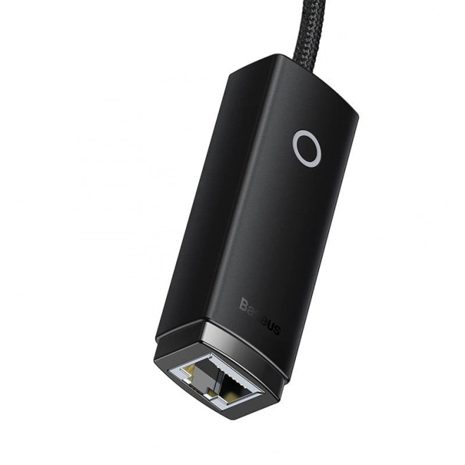 Baseus hálózati adapter USB-C és RJ45 csatlakozással (fekete)