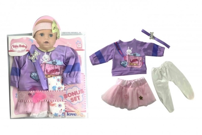 Kleid für Puppen 40-43 cm